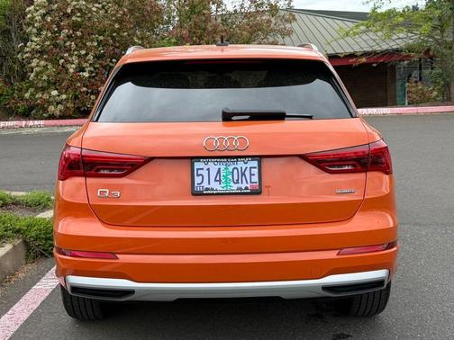 Pulse Orange 2021 Audi Q3 40 Premium