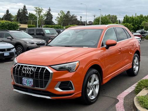 Pulse Orange 2021 Audi Q3 40 Premium