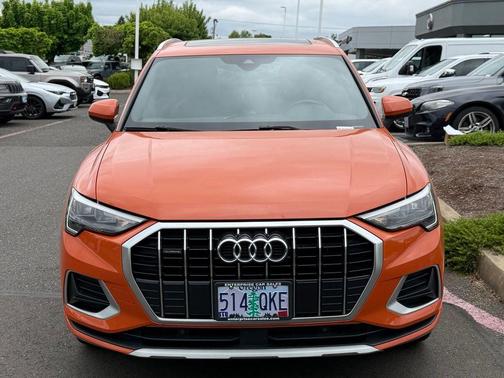Pulse Orange 2021 Audi Q3 40 Premium