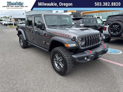 Granite Crystal Clearcoat Metallic 2025 Jeep Gladiator Mojave