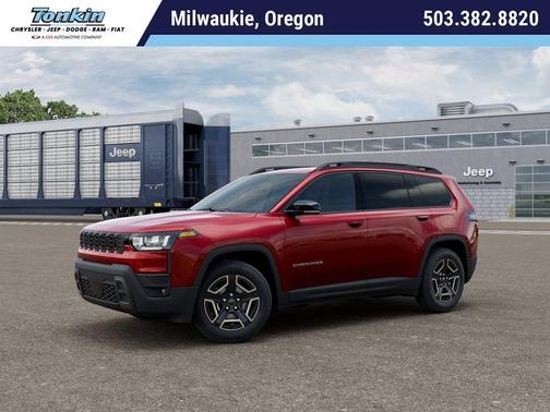Red 2026 Jeep Cherokee LAREDO/LIMITED