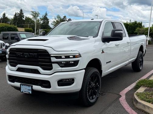 Bright White Clearcoat 2026 RAM 3500 Laramie