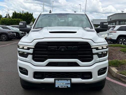 Bright White Clearcoat 2026 RAM 3500 Laramie