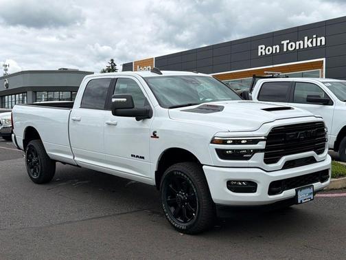 Bright White Clearcoat 2026 RAM 3500 Laramie