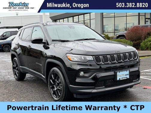 Diamond Black 2026 Jeep Compass Latitude