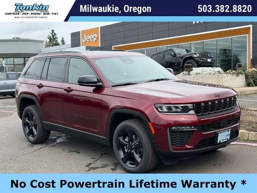Velvet Red Pearlcoat 2026 Jeep Grand Cherokee Limited