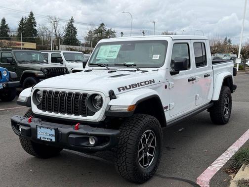 Bright White Clearcoat 2026 Jeep Gladiator Rubicon