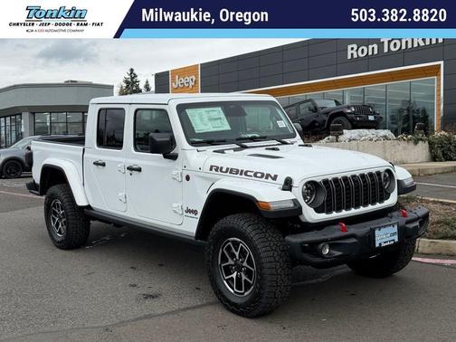 Bright White Clearcoat 2026 Jeep Gladiator Rubicon