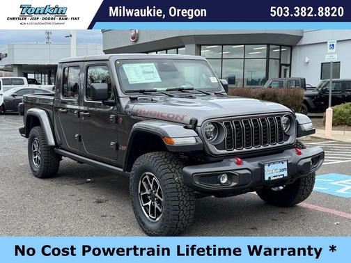 Granite Crystal Clearcoat Metallic 2026 Jeep Gladiator Rubicon