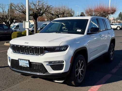 Bright White Clearcoat 2025 Jeep Grand Cherokee Limited