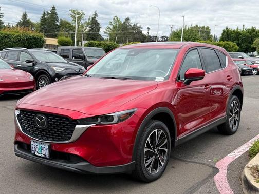 Soul Red Crystal Metallic 2023 Mazda CX-5 Preferred
