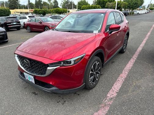 Soul Red Crystal Metallic 2023 Mazda CX-5 Preferred