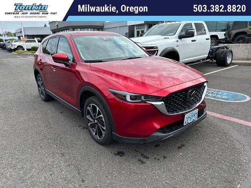 Soul Red Crystal Metallic 2023 Mazda CX-5 Preferred