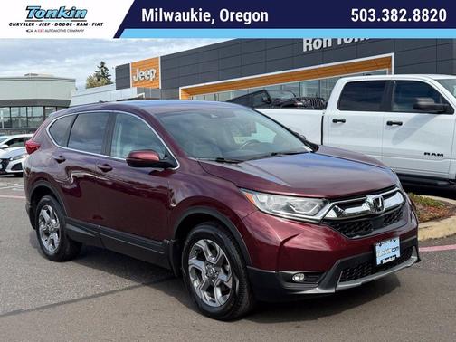 Molten Lava Pearl 2018 Honda CR-V EX-L