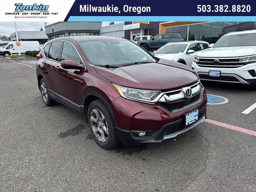 Molten Lava Pearl 2018 Honda CR-V EX-L