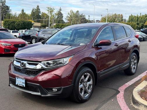 Molten Lava Pearl 2018 Honda CR-V EX-L