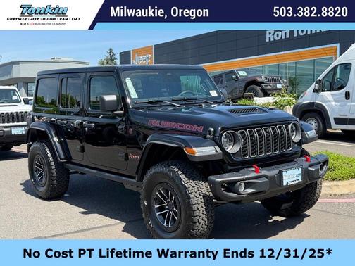 Black Clearcoat 2026 Jeep Wrangler Rubicon
