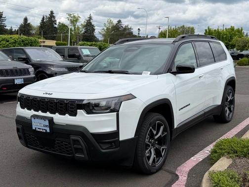 Bright White Clearcoat 2026 Jeep Cherokee Overland