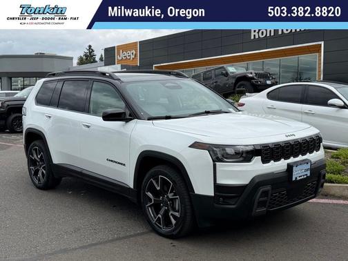 Bright White Clearcoat 2026 Jeep Cherokee Overland