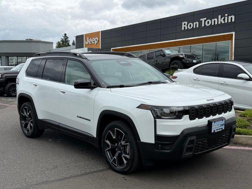 Bright White Clearcoat 2026 Jeep Cherokee Overland