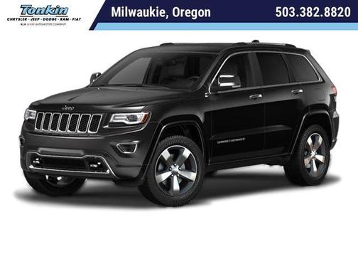 Brilliant Black Crystal Pearlcoat 2015 Jeep Grand Cherokee Overland