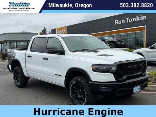 Bright White Clearcoat 2026 RAM 1500 Rebel