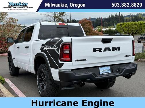 Bright White Clearcoat 2026 RAM 1500 Rebel