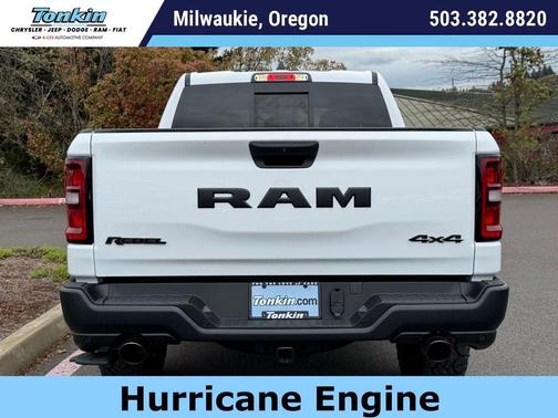 Bright White Clearcoat 2026 RAM 1500 Rebel