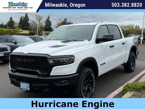 Bright White Clearcoat 2026 RAM 1500 Rebel
