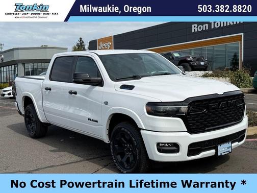 Bright White Clearcoat 2026 RAM 1500 Big Horn/Lone Star