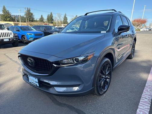 Polymetal Gray Metallic 2021 Mazda CX-5 Carbon Edition Turbo