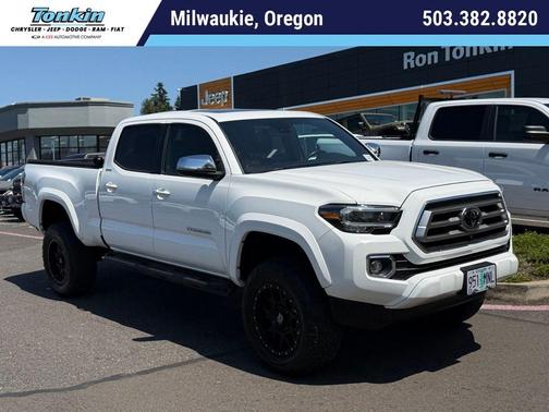 Super White 2021 Toyota Tacoma Limited