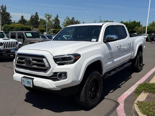 Super White 2021 Toyota Tacoma Limited