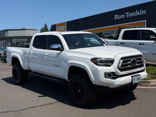 Super White 2021 Toyota Tacoma Limited