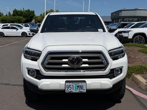 Super White 2021 Toyota Tacoma Limited