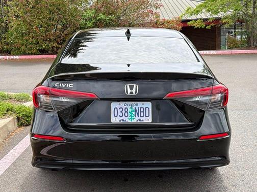 Black 2022 Honda Civic EX