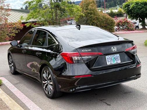 Black 2022 Honda Civic EX