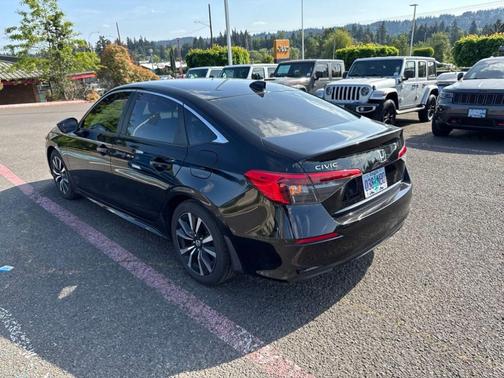 Black 2022 Honda Civic EX