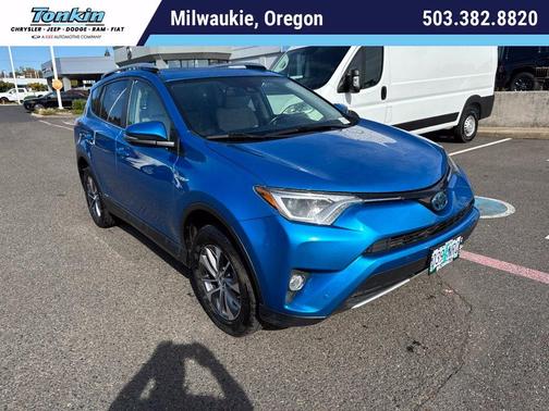 Electric 2016 Toyota RAV4 Hybrid XLE
