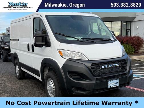 Bright White Clearcoat 2026 RAM ProMaster 1500 Low Roof