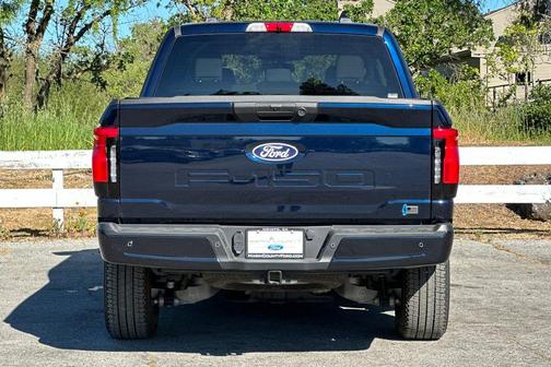 Blue Metallic 2025 Ford F-150 Lightning XLT