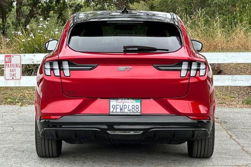 Rapid Red Metallic Tinted Clearcoat 2023 Ford Mustang Mach-E GT