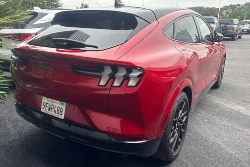 Rapid Red Metallic Tinted Clearcoat 2023 Ford Mustang Mach-E GT