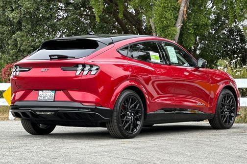 Rapid Red Metallic Tinted Clearcoat 2023 Ford Mustang Mach-E GT