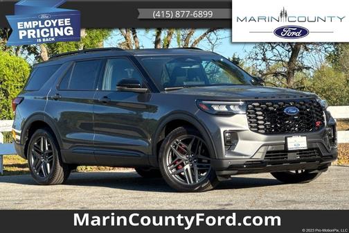 Carbonized Gray Metallic 2026 Ford Explorer ST