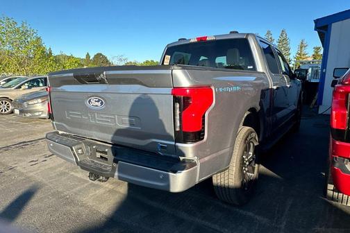 Silver Metallic 2025 Ford F-150 Lightning Flash