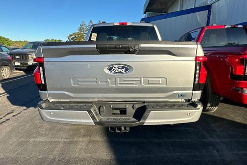 Silver Metallic 2025 Ford F-150 Lightning Flash