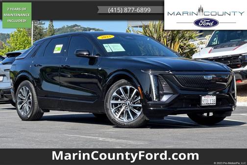 Stellar Black Metallic 2025 Cadillac LYRIQ V