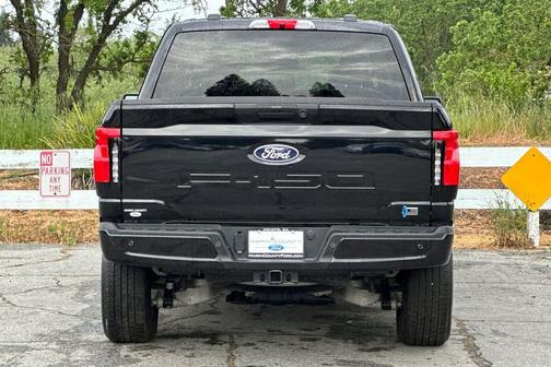 Black Metallic 2025 Ford F-150 Lightning Flash