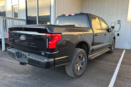 Black Metallic 2025 Ford F-150 Lightning Flash